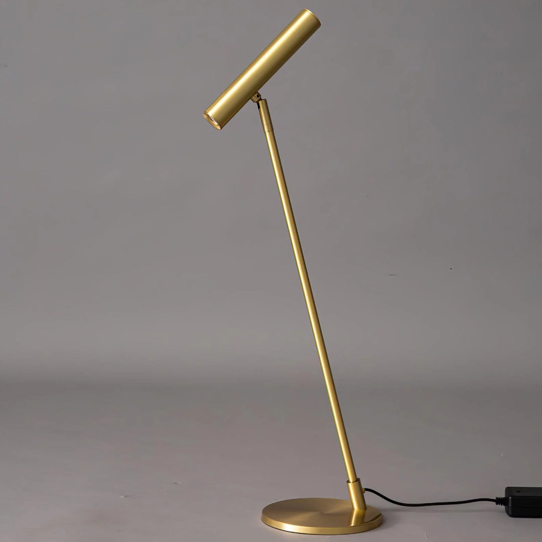 Brass Pole Table Lamp-16