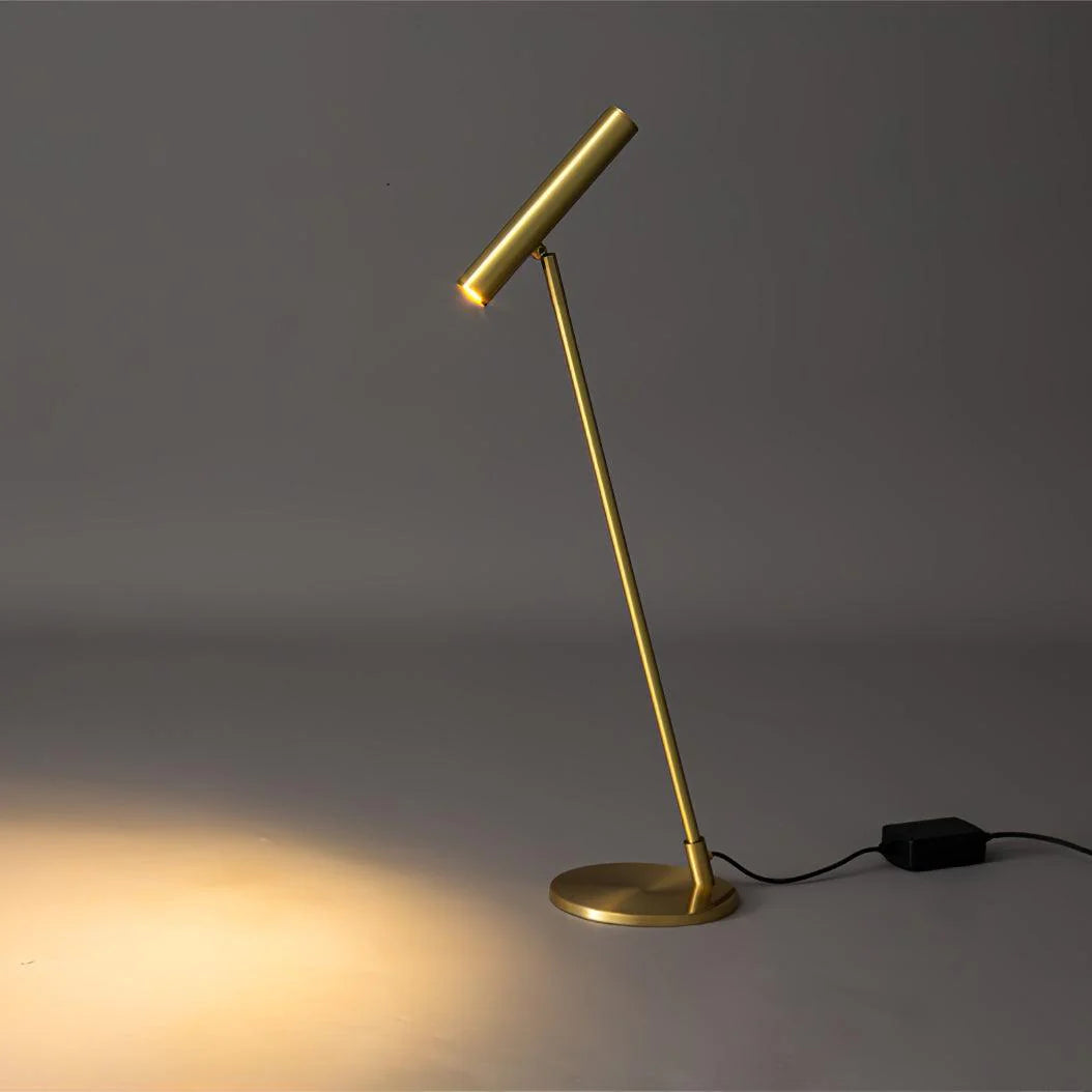 Brass Pole Table Lamp-23