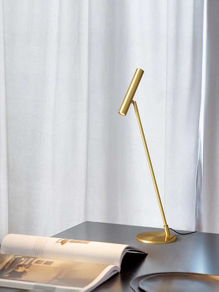 Brass Pole Table Lamp-25