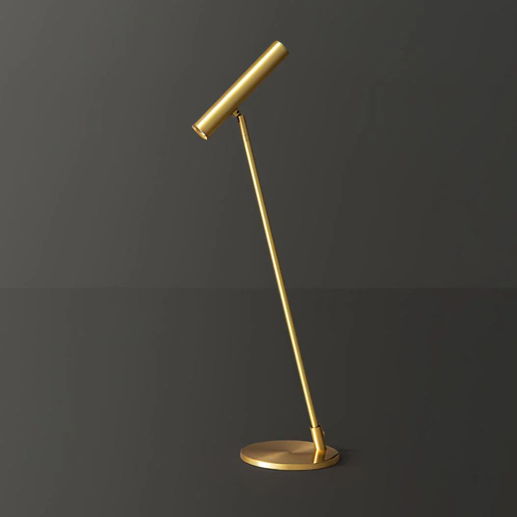 Brass Pole Table Lamp-5