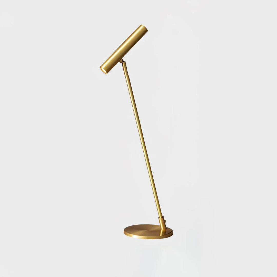 Brass Pole Table Lamp-9