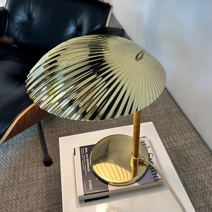 Brass Shell Table Lamp 11