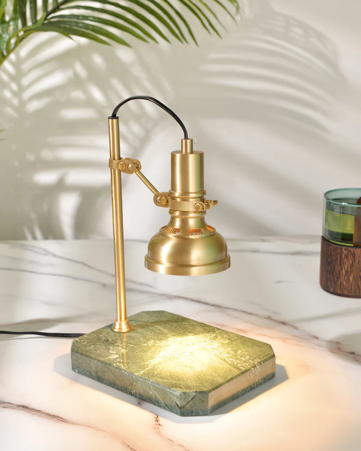 Brass Wax Lamp Marble Table Lamp 6
