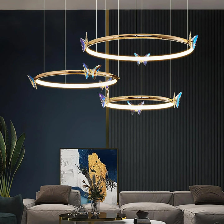 Butterfly Aura Chandelier 16