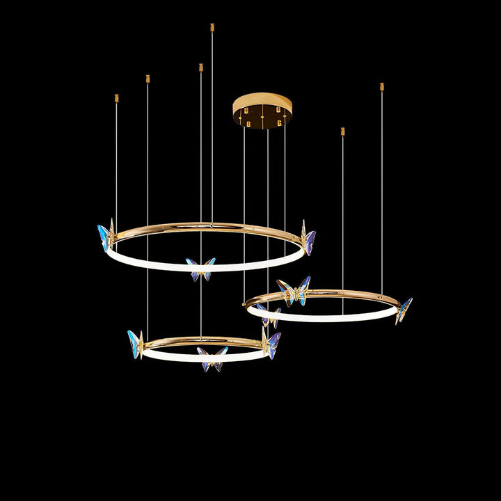 Butterfly Aura Chandelier 21