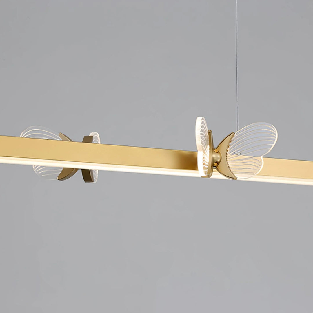 Butterfly Linear Chandelier 9