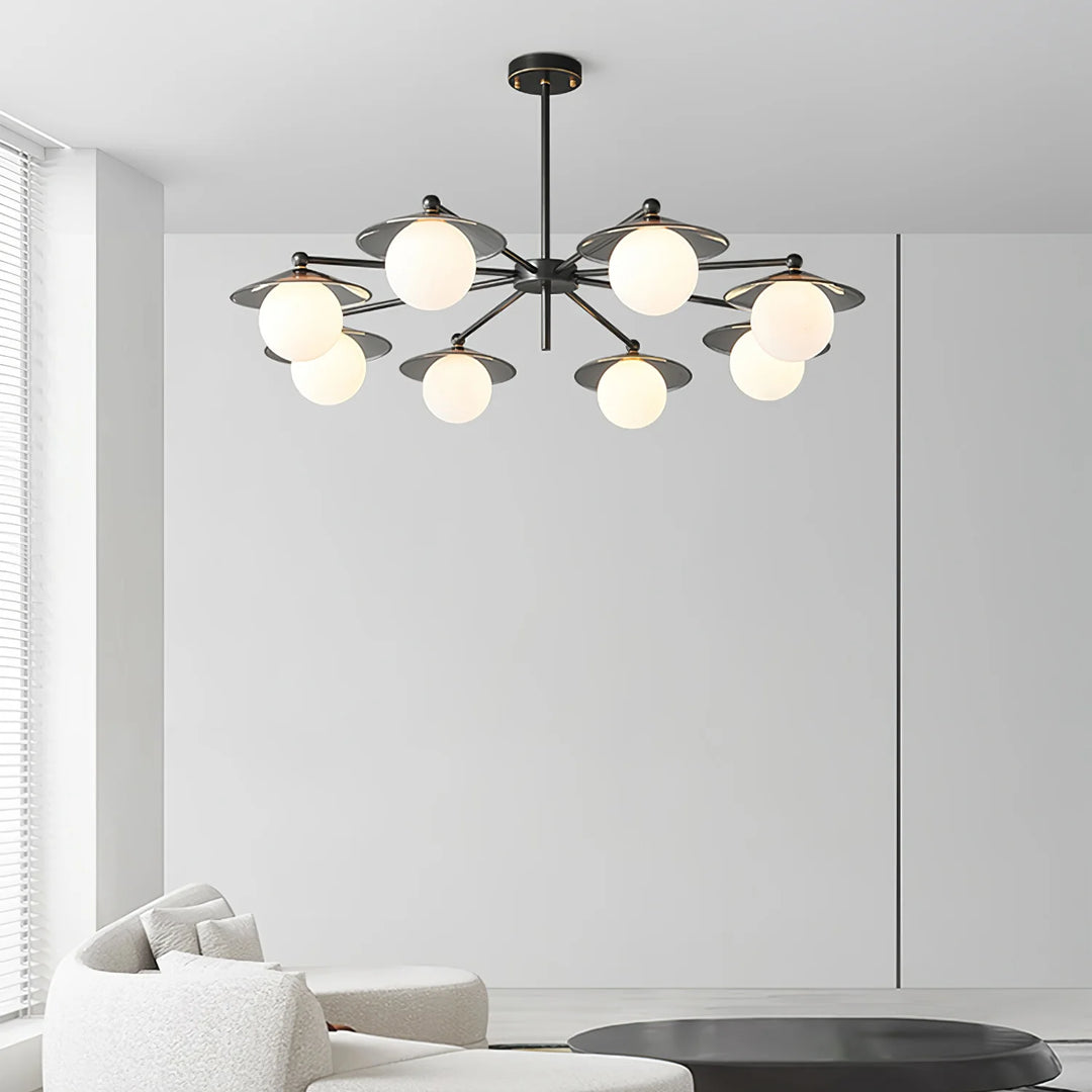 Celestial Saucer Chandelier 14