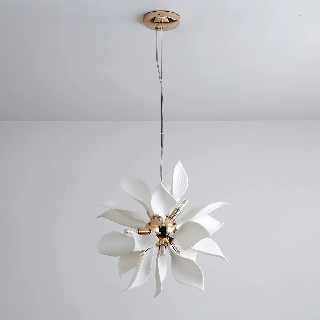 Ceramic Petals Blooming Chandelier 12