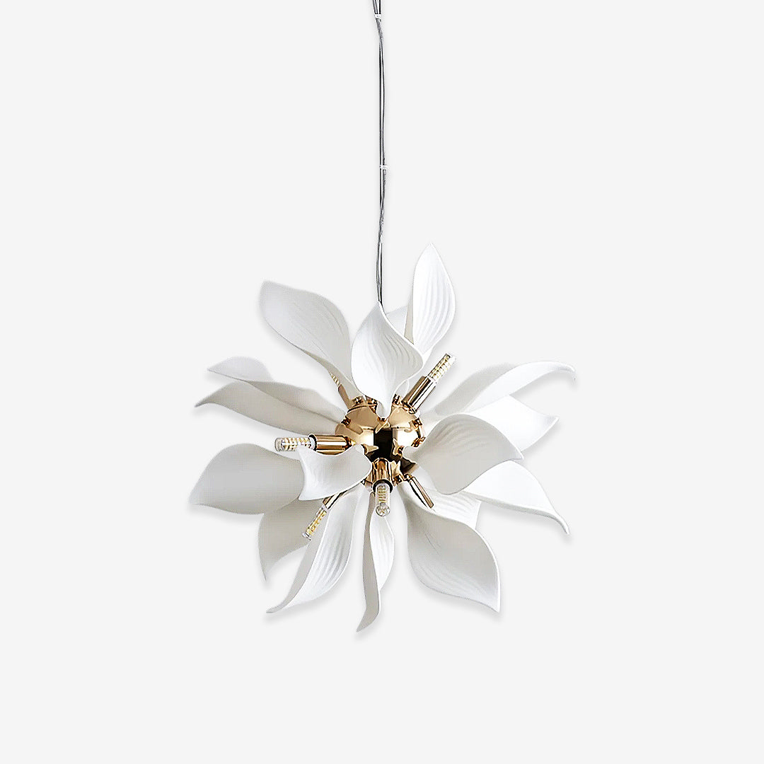 Ceramic Petals Blooming Chandelier 13