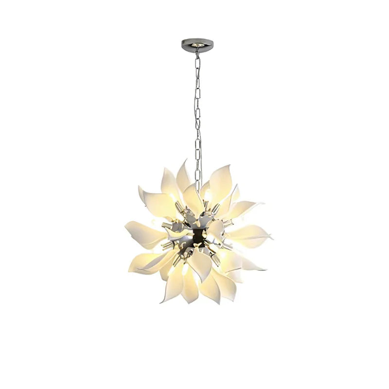 Ceramic Petals Blooming Chandelier 17