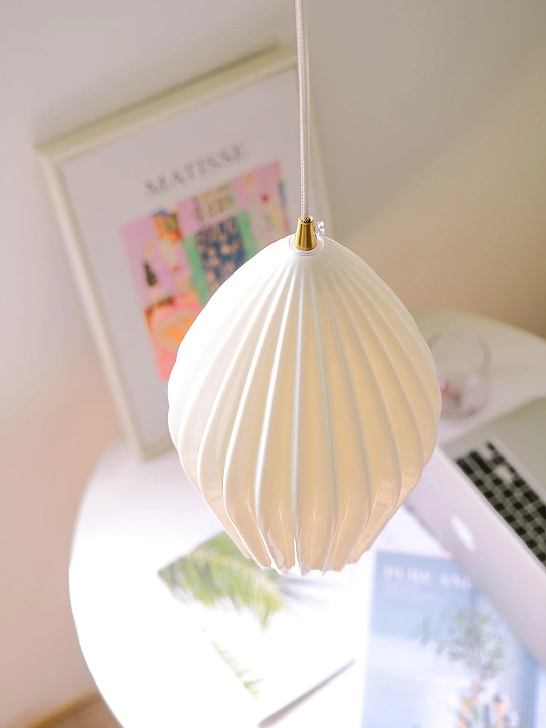 Ceramic Stamen Pendant Lamp