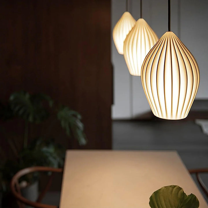 Ceramic Stamen Pendant Lamp