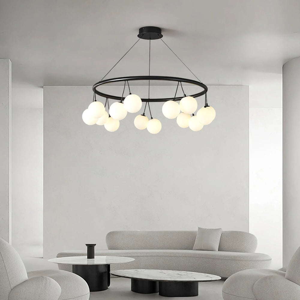 Cherry Glass Chandelier 2