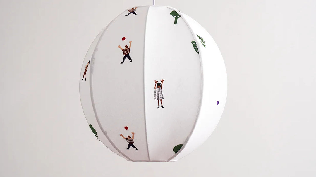 Children Embroidery Pendant Lamp New 10