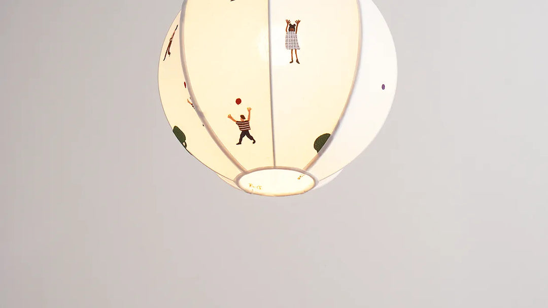 Children Embroidery Pendant Lamp New 11