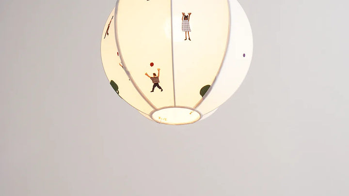 Children Embroidery Pendant Lamp New 11