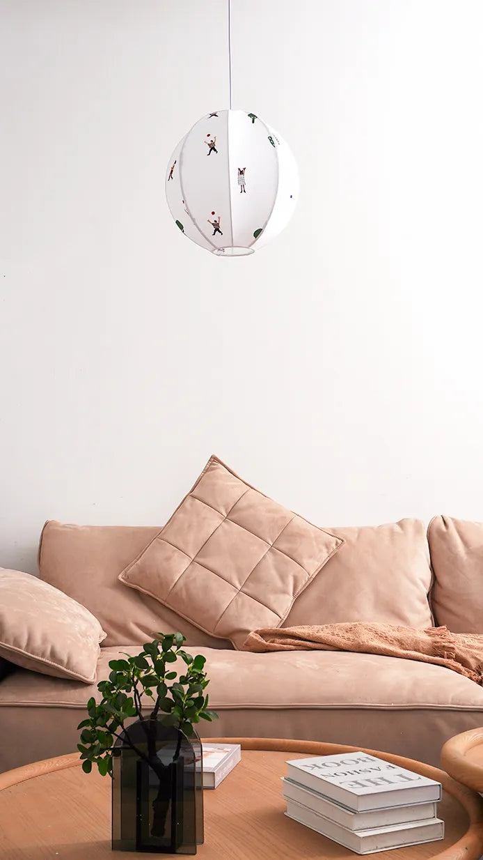 Children Embroidery Pendant Lamp New 12