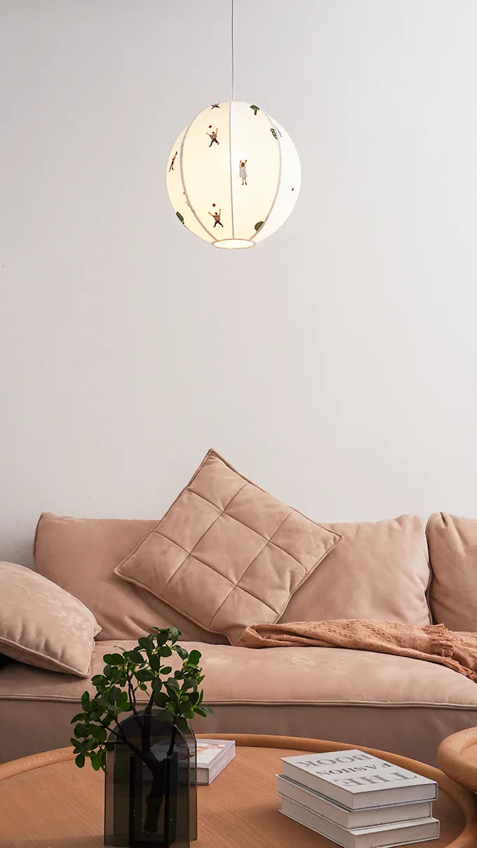 Children Embroidery Pendant Lamp New 13
