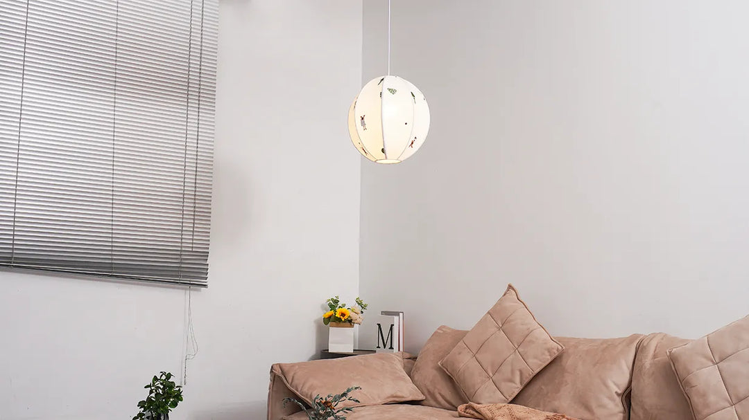 Children Embroidery Pendant Lamp New 2