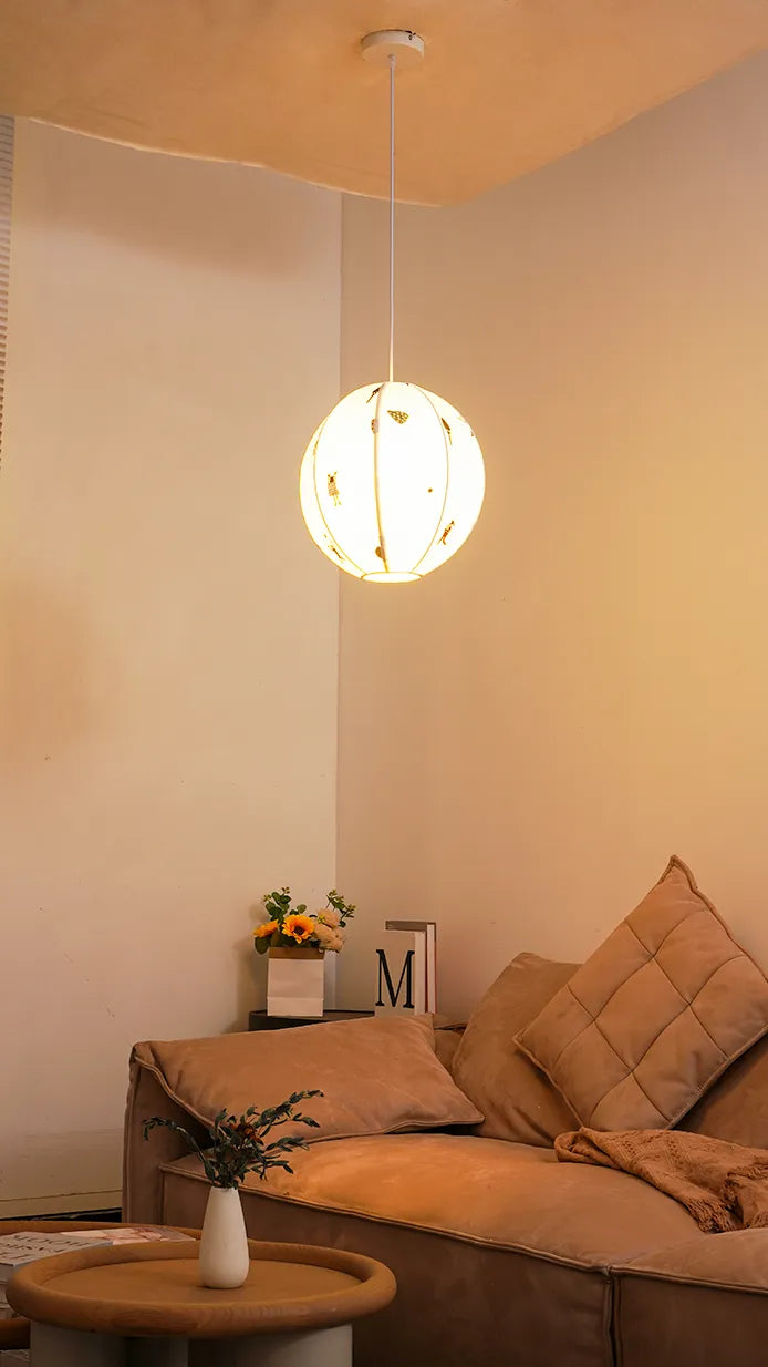 Children Embroidery Pendant Lamp New 4