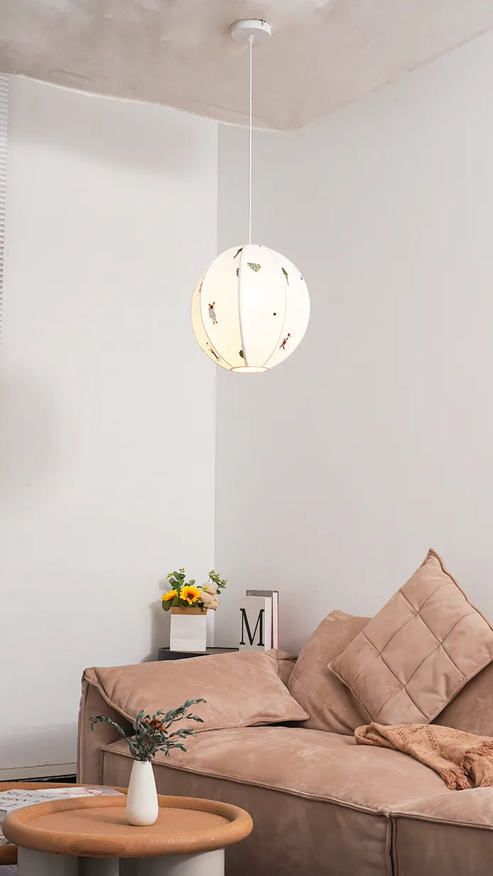 Children Embroidery Pendant Lamp New 6