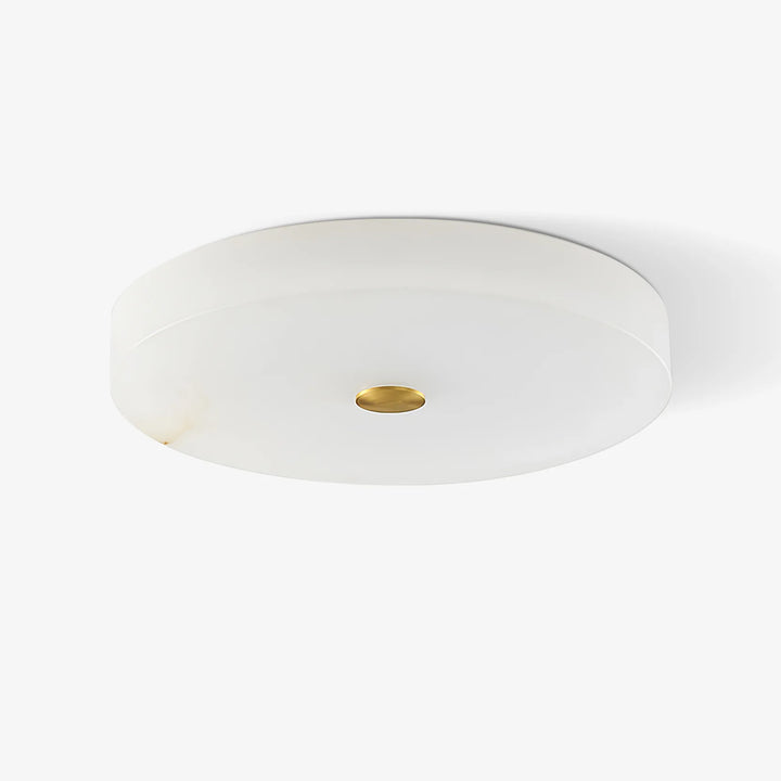 Circle Alabaster Ceiling Lamp