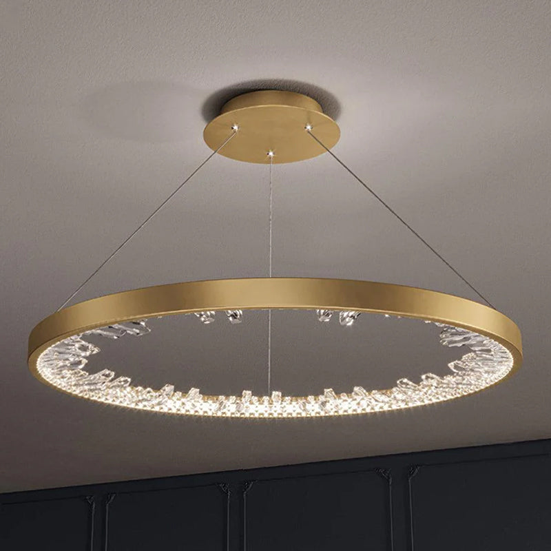 Circle Crystal Chandelier 15