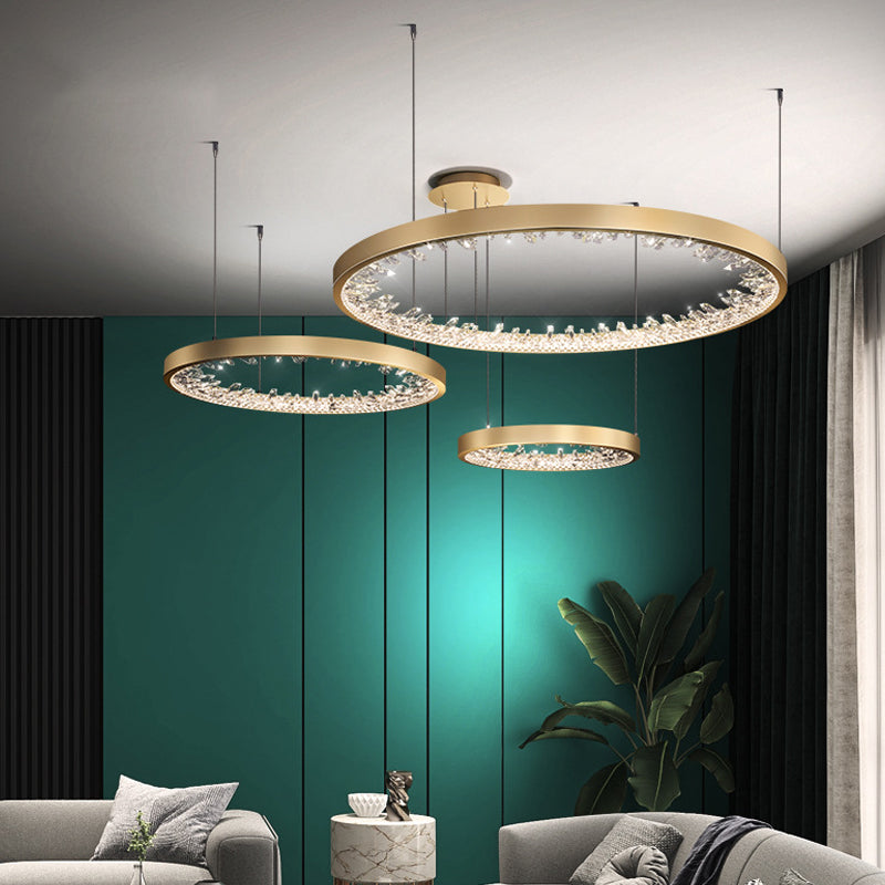 Circle Crystal Chandelier 7