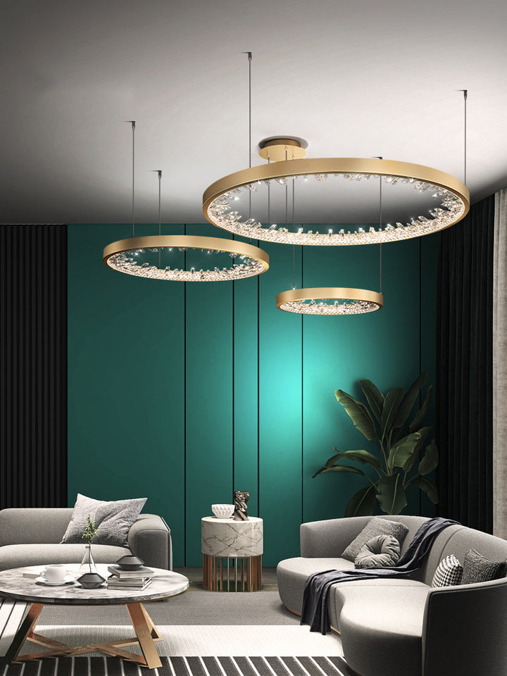 Circle Crystal Chandelier 8