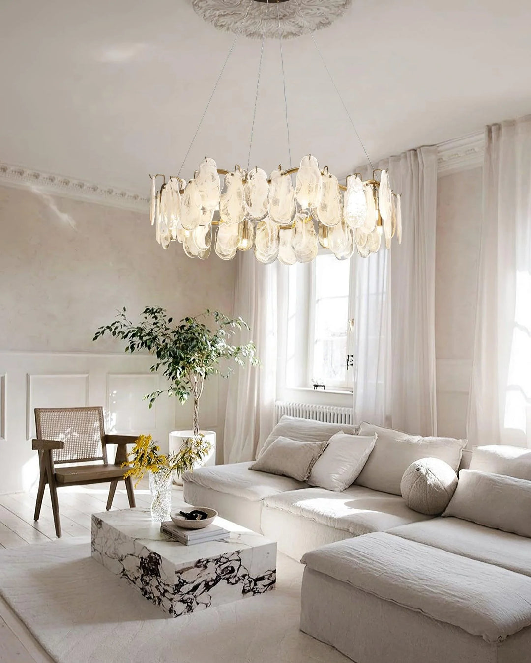 Cloud Glass Chandelier 3