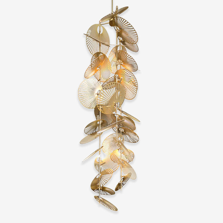 Cluster Leaf Chandelier 13