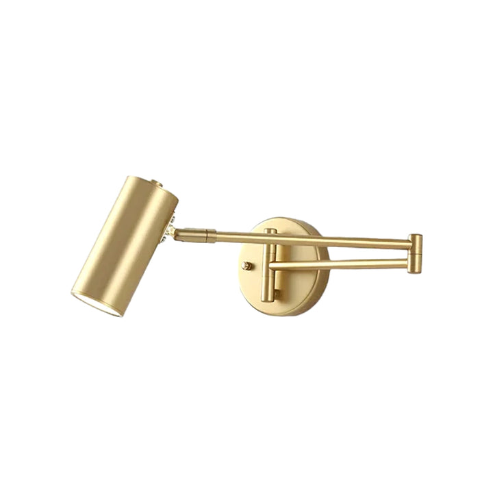 Collapsible Arm Wall Lamp Gold
