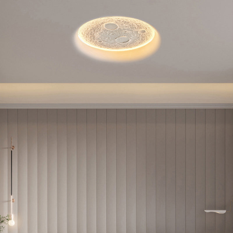 Concealed Moon Plaster Wall Lamp