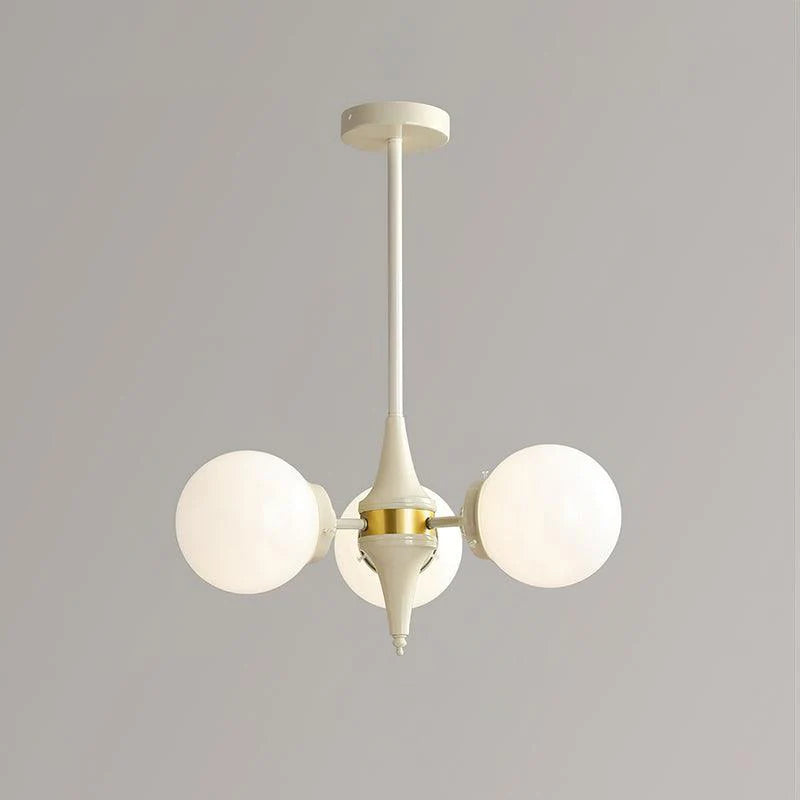 Cream Ball Chandelier 1