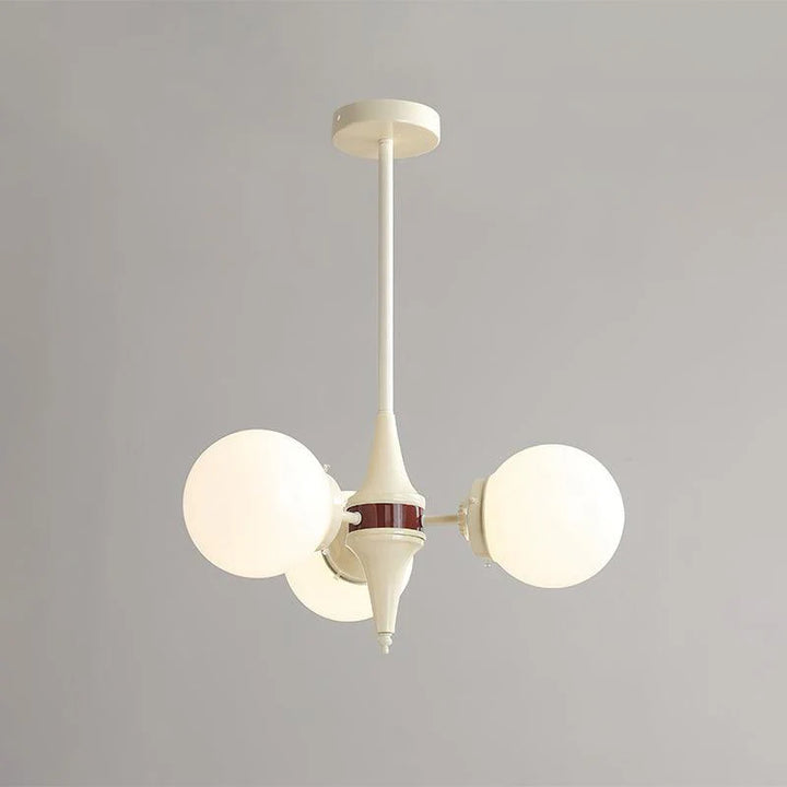 Cream Ball Chandelier 2