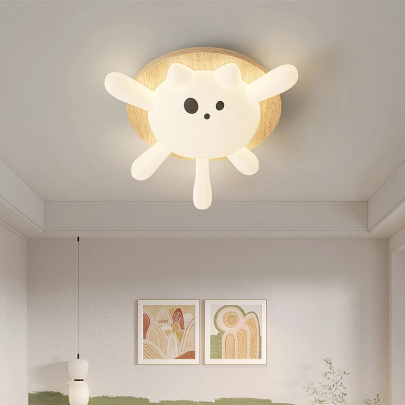 Cream_Cat_Ceiling_Lamp_2