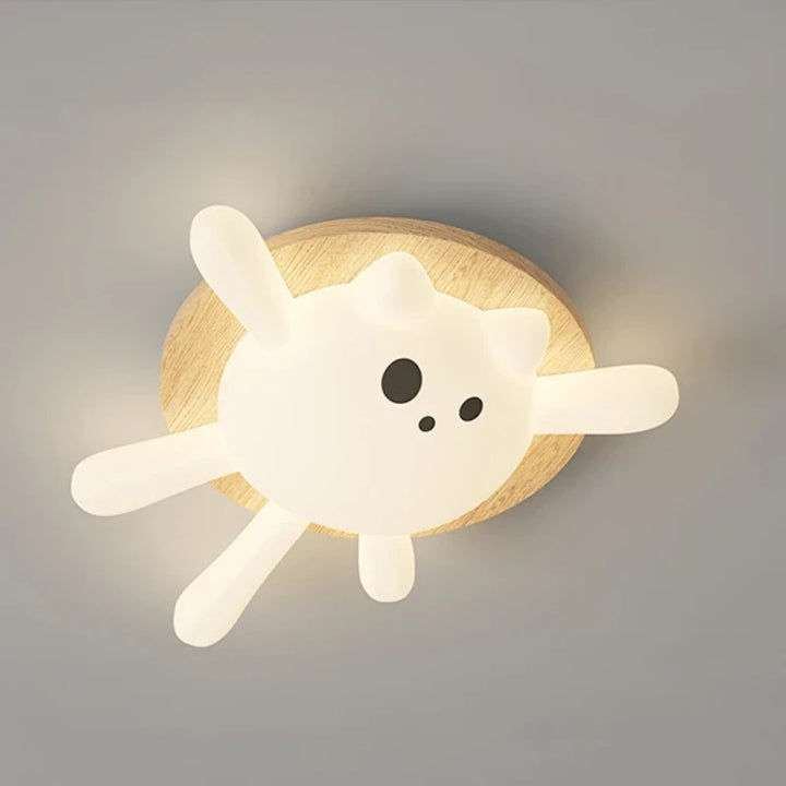 Cream_Cat_Ceiling_Lamp_4