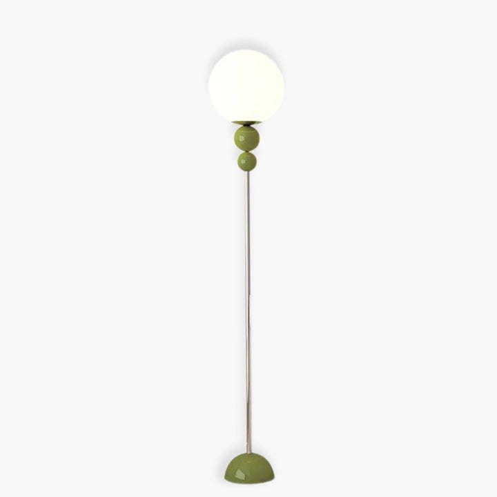 Crème Macaron vloerlamp