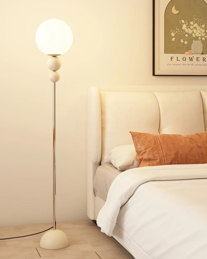 Cream Macaron Floor Lamp