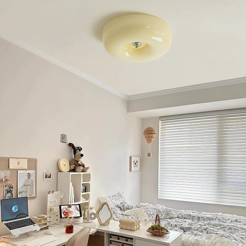 Cream Round Ceiling Light 3