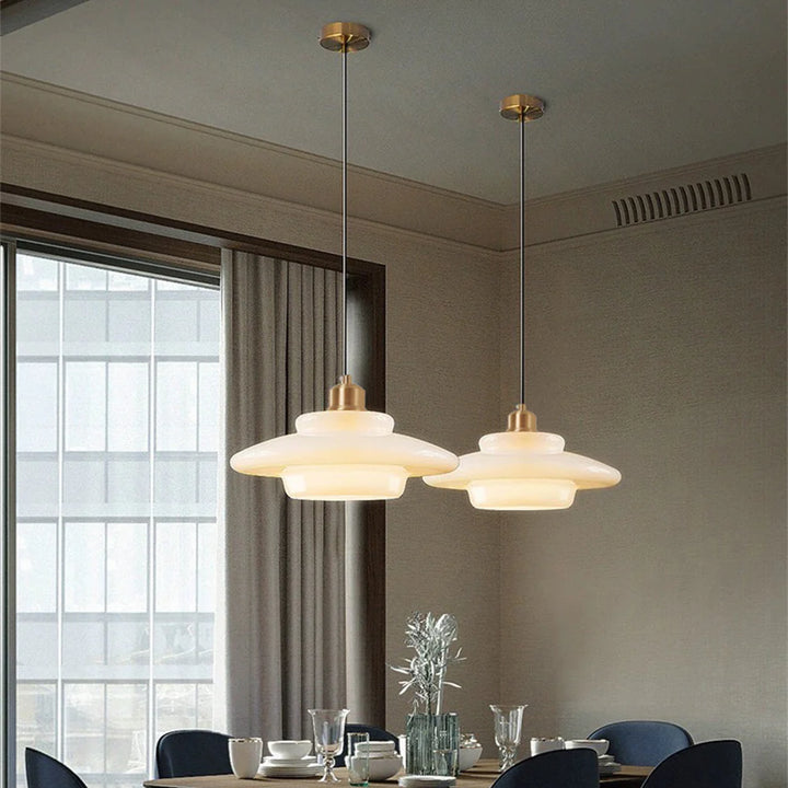 Cream UFO Pendant Light 10