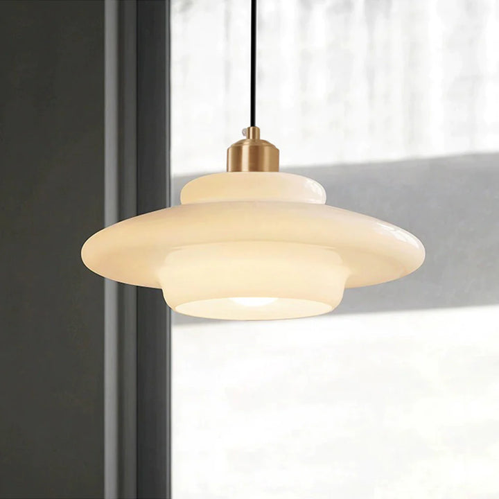 Cream UFO Pendant Light 11