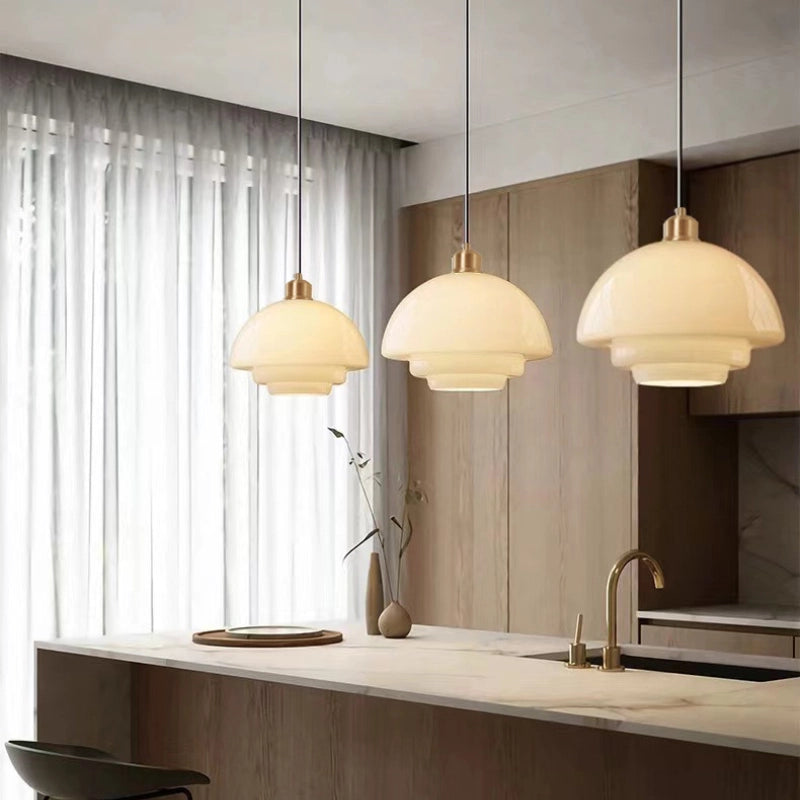 Cream UFO Pendant Light 13