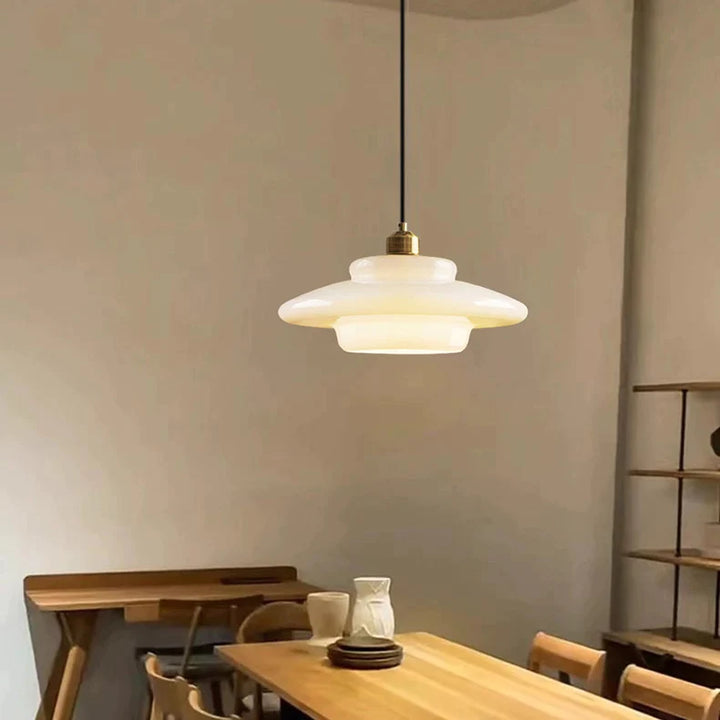 Cream UFO Pendant Light 5