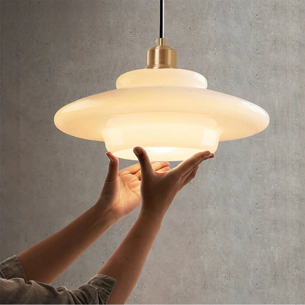 Cream UFO Pendant Light 8