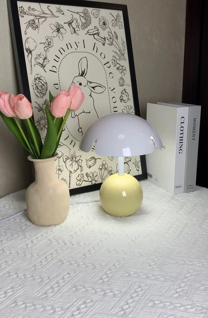 Creamed Mushroom Lamp 13