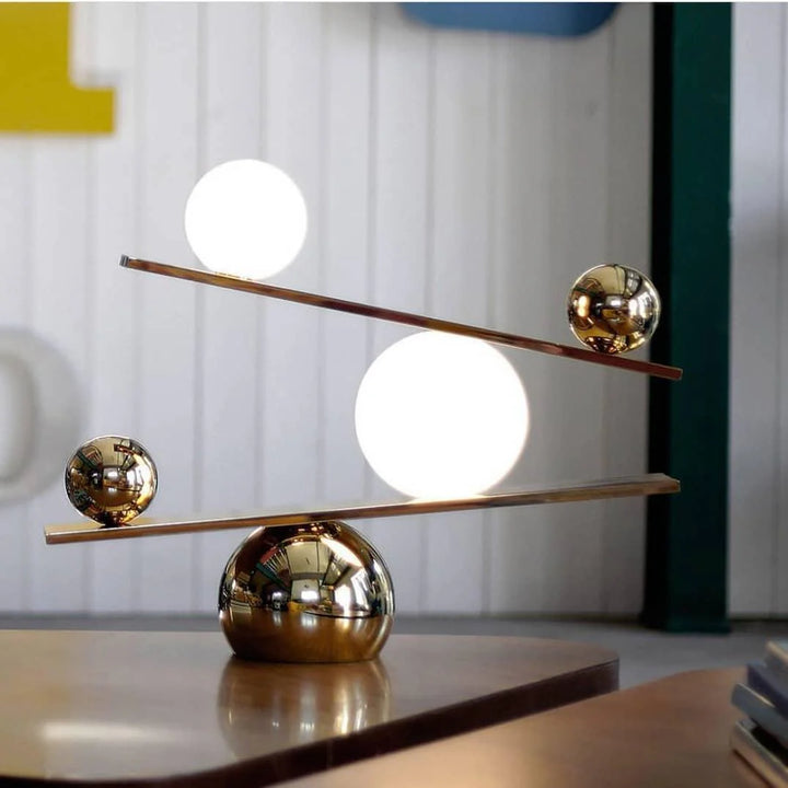Creative Balance Glass Table Lamp-2
