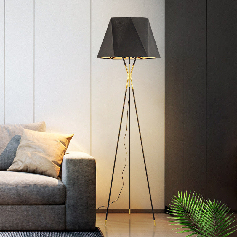 Creative Black Triangle Floor Lamp 2