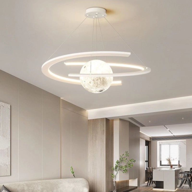 Creative Moon Pendant Light 1