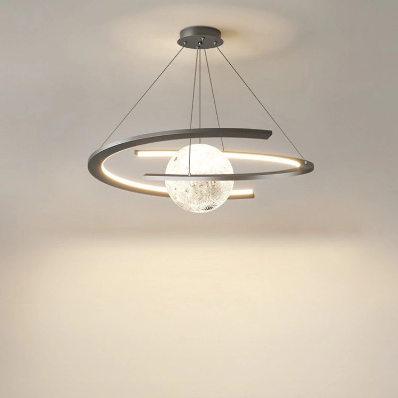 Creative Moon Pendant Light 2